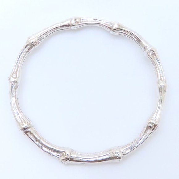 TIFFANY & CO. Silver Bamboo Bracelet - Picture 3 of 5